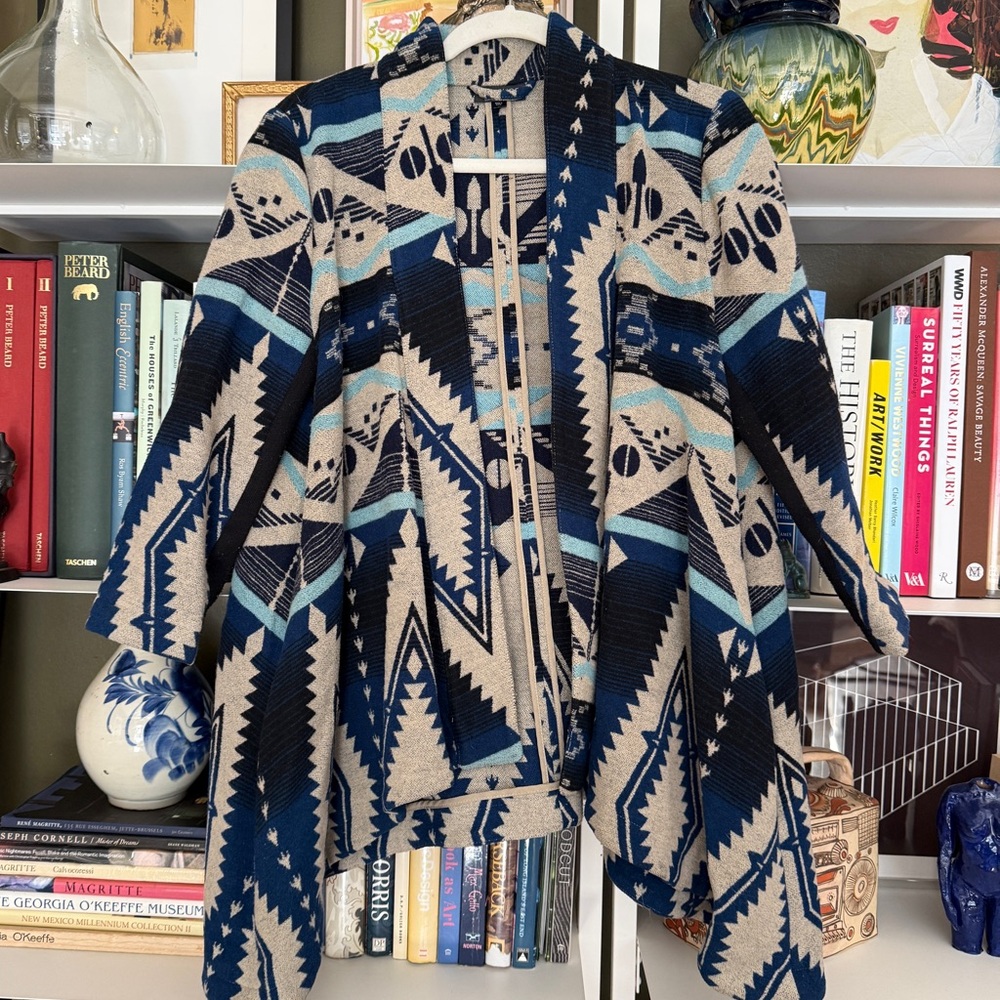 Vintage TOPSHOP Blanket Coat